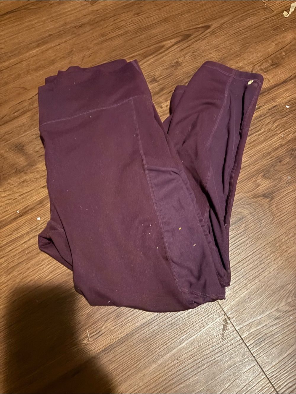 Fabletics Deep Plum Leggings